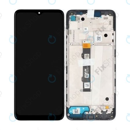 Motorola Moto G50 XT2137 - LCD zaslon + zaslon osjetljiv na dodir + okvir (čelično siva) - 5D68C18403 Originalni servisni paket