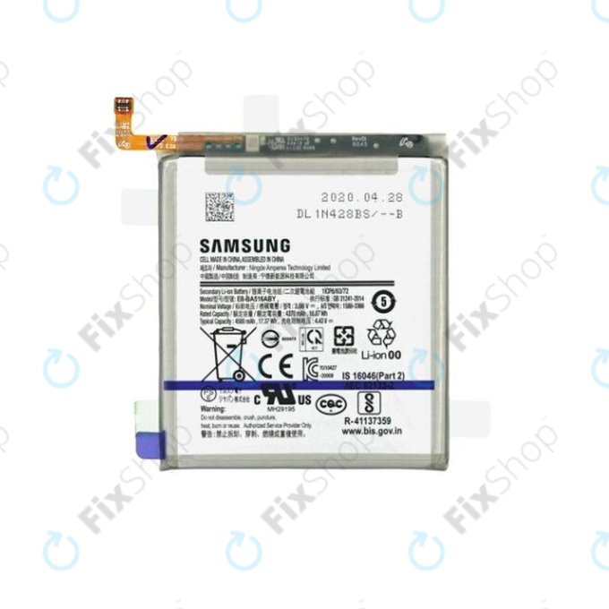 Samsung Galaxy A51 5G A516B - Baterija EB-BA516ABY 4400mAh - GH82-22889A Originalni servisni paket