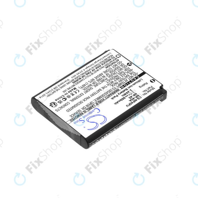 Baterija za Leica, ALBA, Fujifilm, Avision, Praktica, Medion, 660mAh, Li-ion, 3.7V, NP-45, HQ