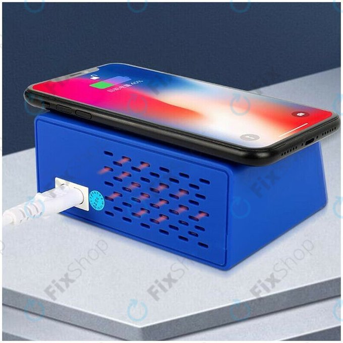 Mechanic iCharge 8 Pro - USB stanica za punjenje s USB-C, USB 3.0 i bežičnim punjačem