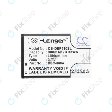Baterija za Doro 1360, 900mAh, Li-ion, 3.7V, DBC-800A, HQ