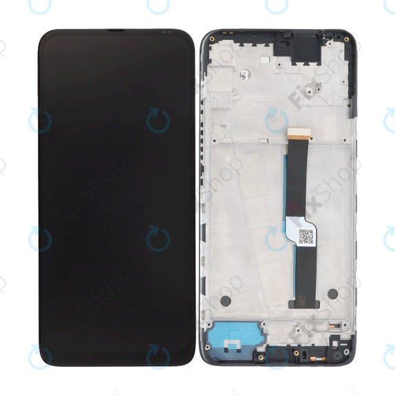 Motorola One Fusion Plus - LCD zaslon + zaslon osjetljiv na dodir + okvir (Black) TFT