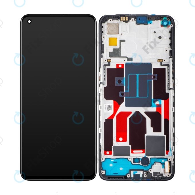 Realme GT Master 5G - LCD zaslon + zaslon osjetljiv na dodir + okvir (Black) - 4908139 Genuine Service Pack