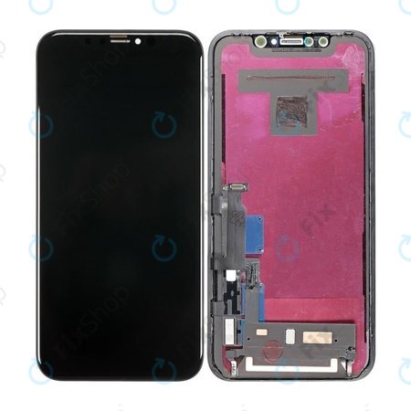 Apple iPhone XR - LCD zaslon + zaslon osjetljiv na dodir + okvir In-Cell FixPremium