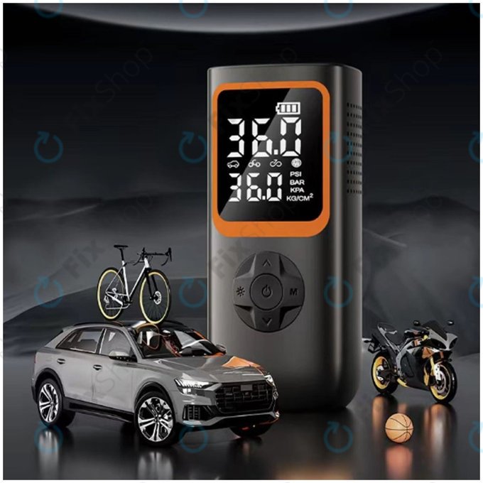 Prijenosni električni kompresor zraka s Dodacima (11.1V, 2000mAh)