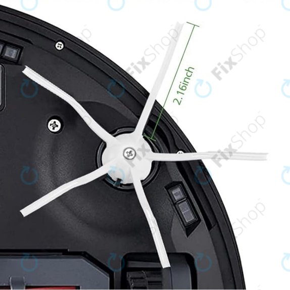 Set rezervnih dijelova za Xiaomi Roborock Q7+, Q7 Max, Q7 Max+ (2x Glavna četka, 4x Filter, 4x Bočna četka – bijela, 4x Krpa za brisanje, 4x Vrećica za prašinu)