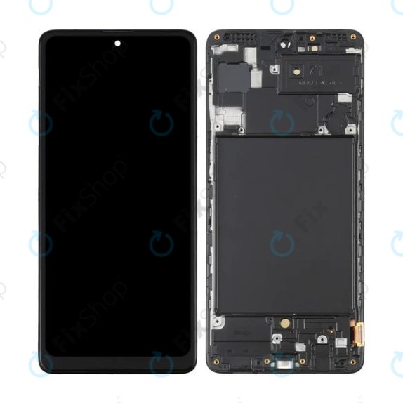 Samsung Galaxy A71 A715F - LCD zaslon + zaslon osjetljiv na dodir + okvir OLED
