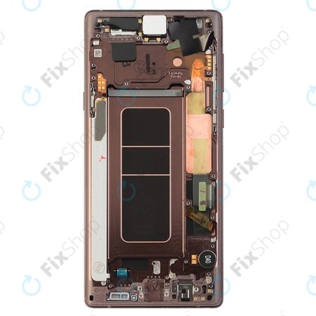 Samsung Galaxy Note 9 N960U - LCD zaslon + zaslon osjetljiv na dodir + okvir (metalni bakar) - GH97-22269D, GH97-23737D, GH97-22270D originalni servisni paket