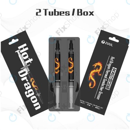 2UUL Hot Dragon - Toplinski vodljiva mast (2kom)