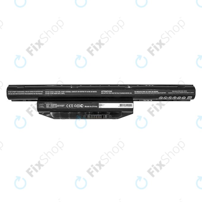 Baterija za Fujitsu Lifebook A544, A733, A743, E753, S904, 4400mAh, Li-Ion, 10.8V, BPS229, HQ