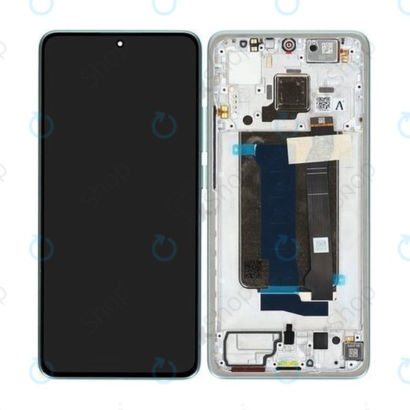 Xiaomi Poco X7 Pro - LCD zaslon + zaslon osjetljiv na dodir + okvir (Green) OLED