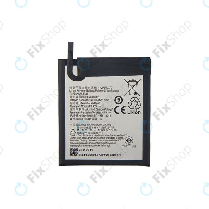 Lenovo K6 K33a48 - Baterija 3000mAh BL267