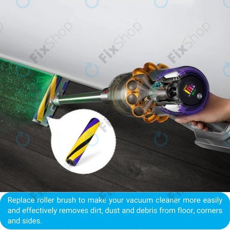 Dyson V11, V12, V15, V15s Detect Submarine - Slim Fluffy Glavna četka (Meki Valjak)