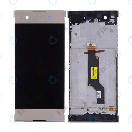 Sony Xperia XA1 G3121 - LCD zaslon + zaslon osjetljiv na dodir + okvir (Gold) TFT