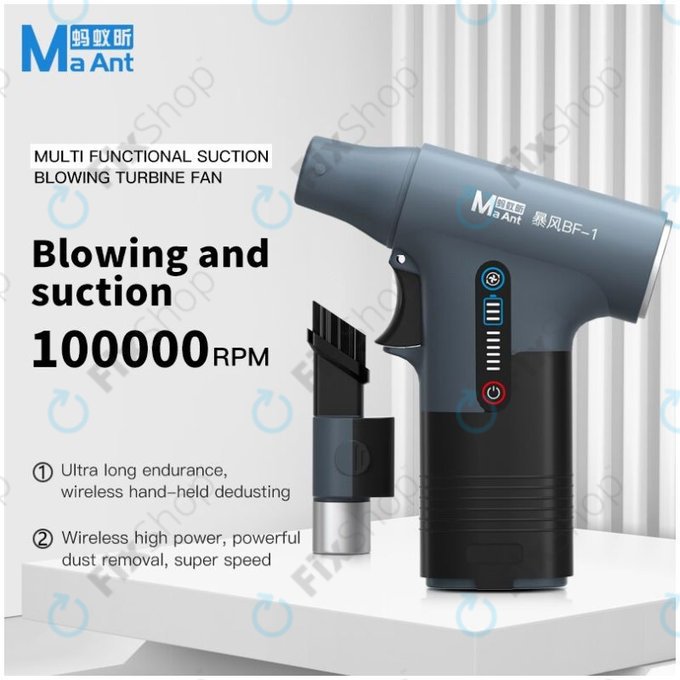 MaAnt BF-1 - Višenamjenski turbinski ventilator za usisavanje i puhanje