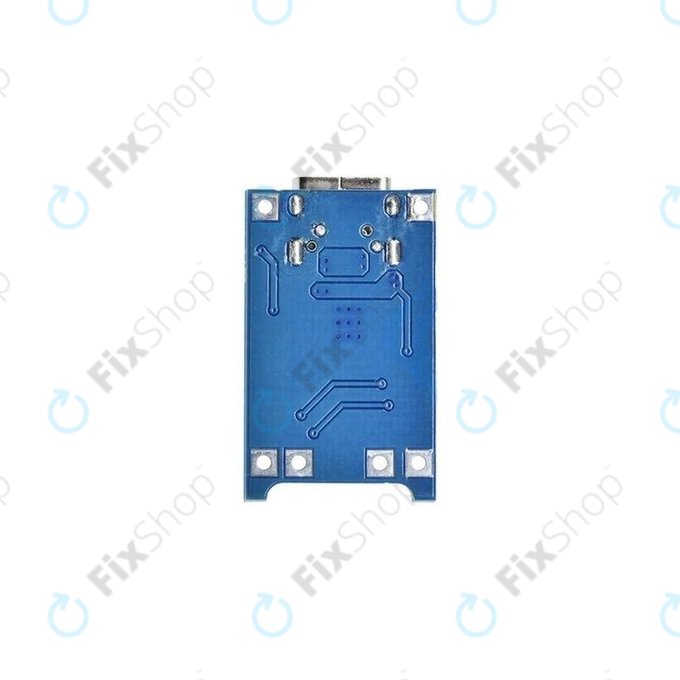 Modul za punjenje TP4056 za 18650 Li-ion bateriju, USB-C, 1 A