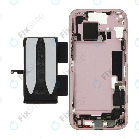 Srednji okvir s baterijom za iPhone 15 | Pink | ZD076-00670 | Genuine Apple