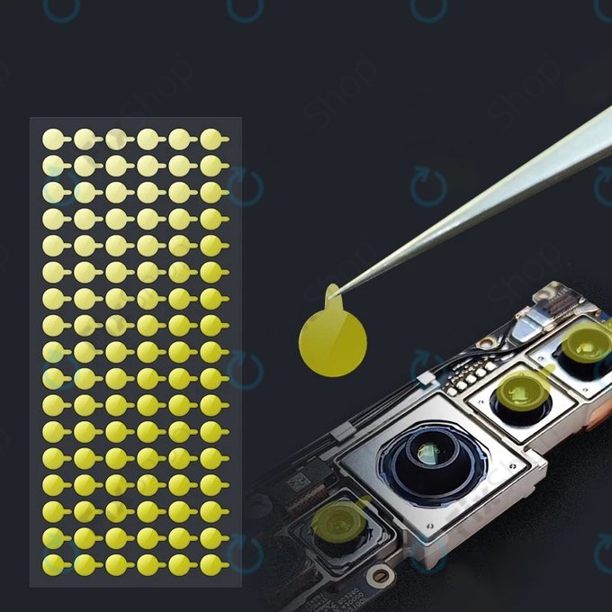 Zaštitne protiprašne naljepnice za kameru i infracrveni senzor - 100 kom