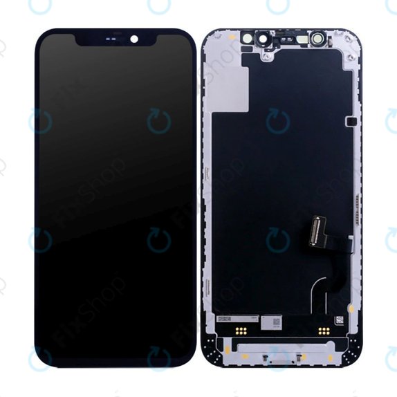 Zaslon Hard OLED za iPhone 14, Dodirni ekran s okvirom, FixPremium