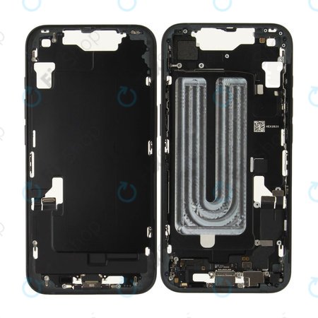Srednji okvir s baterijom za iPhone 16e | Black | ZD076-00697 | Genuine Apple