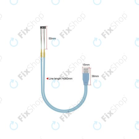 Sunshine SS-908F - Kabel za napajanje za iPhone (15 - 15 Pro Max)