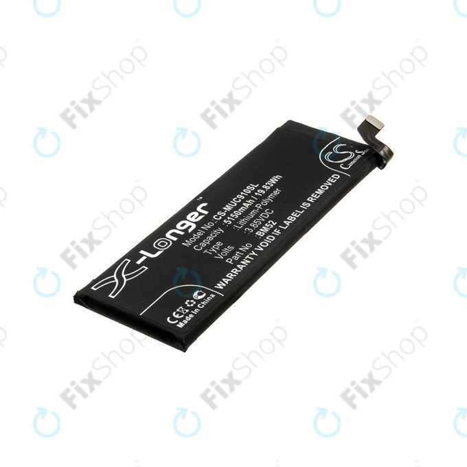 Baterija za Xiaomi Mi Note 10 M190F4AG, 5150mAh, Li-Pol, 3.85 V, BM52, HQ