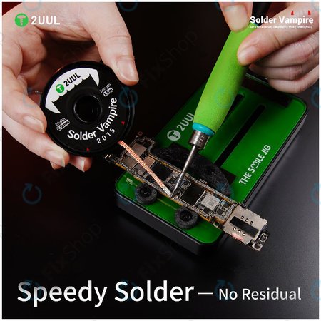 Pletenica za odlemljivanje, Solder Vampire, 2UUL DW16, pojedinačno pakiranje, 10 rola/kutija