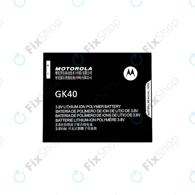 Motorola Moto E4 XT1761, Moto G5 XT1675, Moto E5 Play - Baterija GK40 2800mAh - SNN5976A Genuine Service Pack