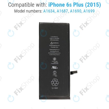 Apple iPhone 6S Plus - Baterija 2750mAh