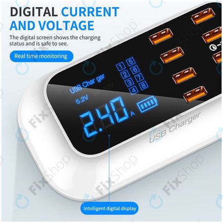 Asometech Model E - USB stanica za punjenje s USB 3.0 & USB-C