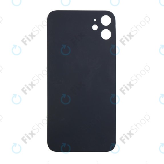 Apple iPhone 11 - Stražnje staklo kućišta (crno)