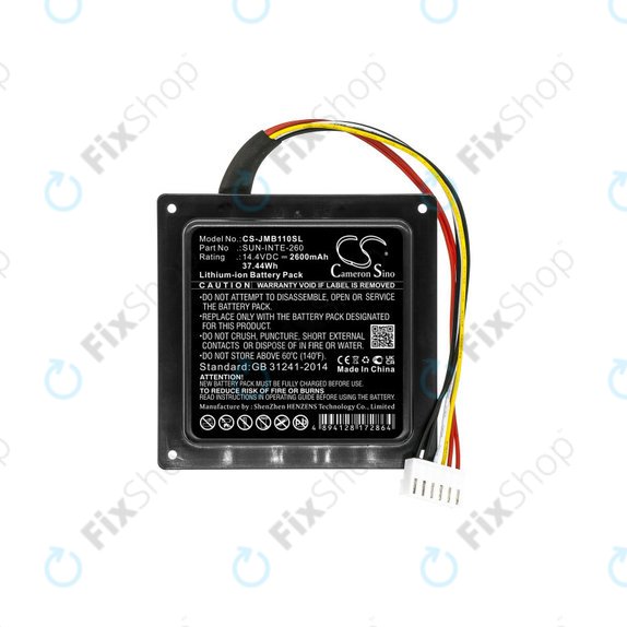 Baterija za JBL Party Box 100, 2600mAh, Li-Ion, 14.4V, SUN-INTE-260, HQ