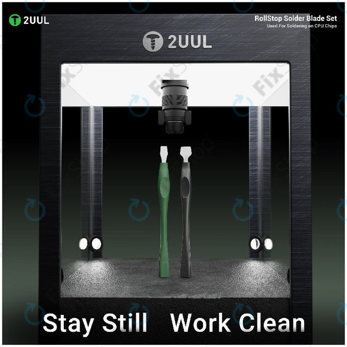 Set oštrica za čišćenje IC čipova i uklanjanje ljepila, 2UUL DA19