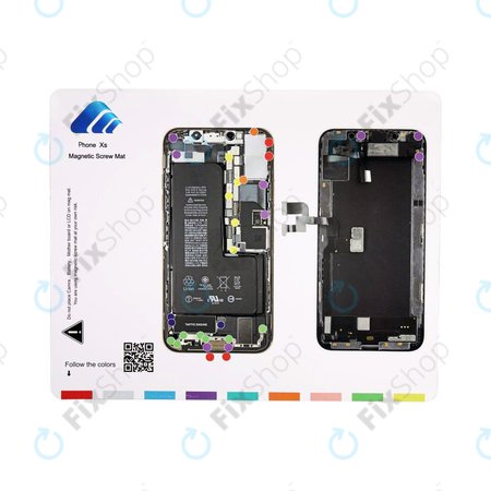 Magnetska podloga za vijke za iPhone XS