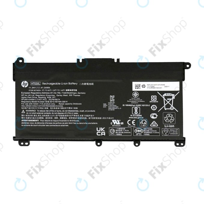 HP 15-da0032nc - Baterija Li-Ion 11.4V 3440mAh - 77052359 Genuine Service Pack
