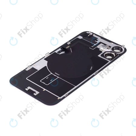 Apple iPhone 16 - Stražnje staklo kućišta + staklo kamere + metalni okvir + Magsafe magnet (Pink)