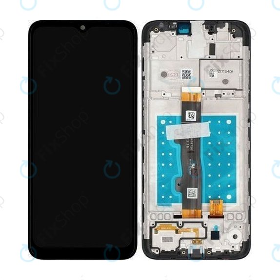 Motorola Moto E7 XT2095 - LCD zaslon + zaslon osjetljiv na dodir + okvir (Mineral Gray) TFT