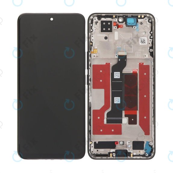 Honor 200 - LCD zaslon + zaslon osjetljiv na dodir + okvir (Black) TFT