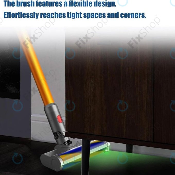 Dyson V12 - Podna glava s LED zelenim svjetlom