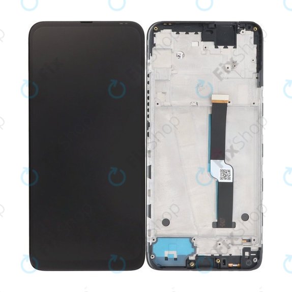 Motorola One Fusion Plus - LCD zaslon + zaslon osjetljiv na dodir + okvir (Twilight Blue) TFT