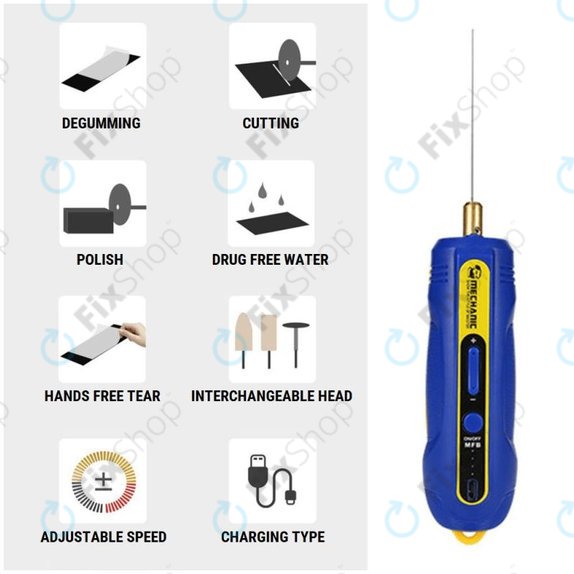 Mechanic iR10 Pro - Alat za uklanjanje ljepila 6u1
