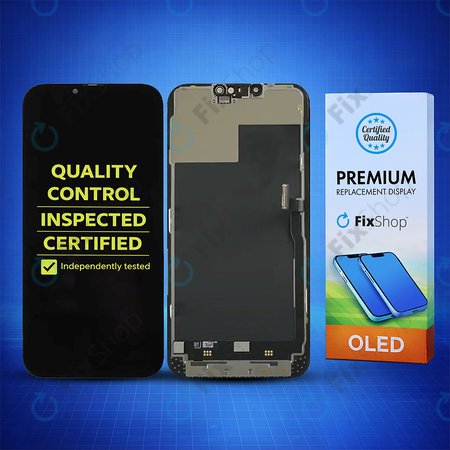 Apple iPhone 13 Pro Max - LCD zaslon + zaslon osjetljiv na dodir + okvir Hard OLED FixPremium