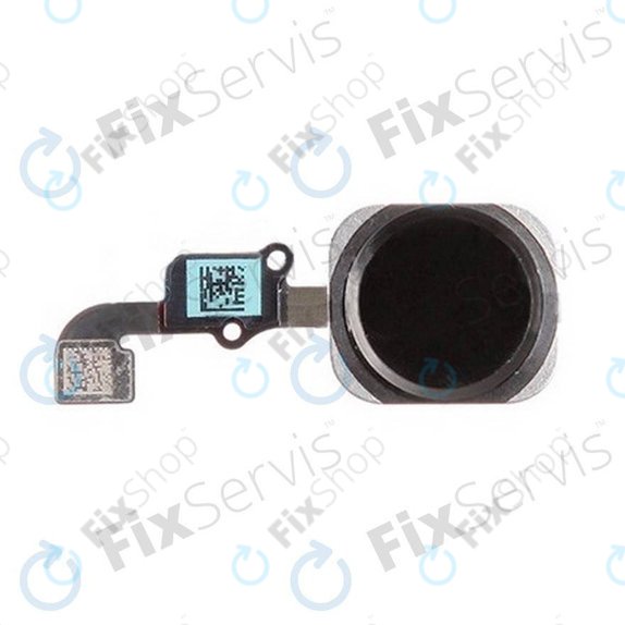 Apple iPhone 6, 6 Plus - Tipka Home + fleksibilni kabel (srebrni)