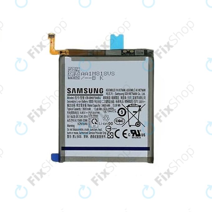 Samsung Galaxy Note 10 N970F - Baterija EB-BN970ABU 3500mAh GH82-20813A Originalni servisni paket