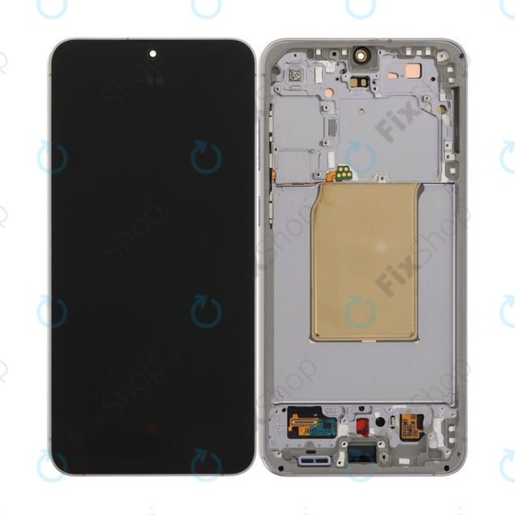 Samsung Galaxy S25 FE - LCD zaslon + zaslon osjetljiv na dodir + okvir (Jetblack) OLED