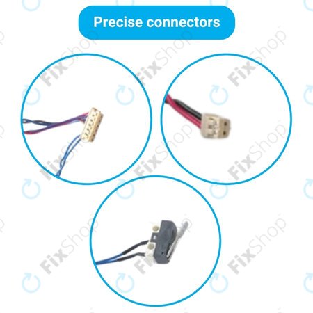 Ecovacs Deebot N-series, T-series, Ozmo-series - Kotač s motorom (desno)