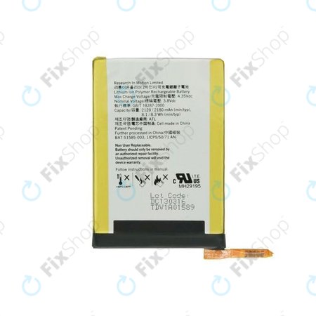 Blackberry Q5 - Baterija BAT-51585-003 2180mAh