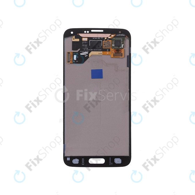 Samsung Galaxy S5 Mini G800F - LCD zaslon + zaslon osjetljiv na dodir (ugljeno crna) - GH97-16147A Originalni servisni paket
