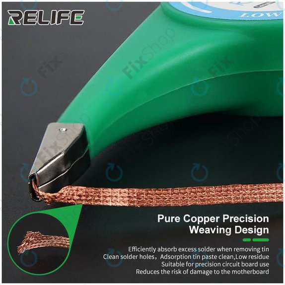 Relife RL-1520 - Snažan fitilj za lemljenje (1,5 mm)