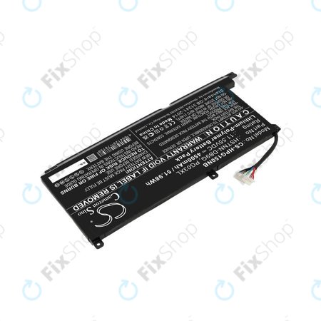 Baterija za HP Pavilion Gaming 15,16, Spectre X360 15, 4500mAh, Li-Pol, 11.55V, 3ICP6/60/72, HQ